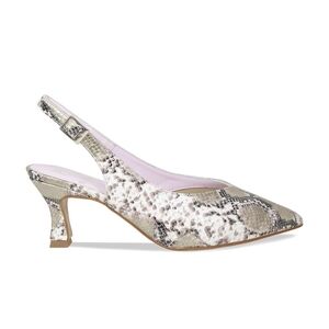 Sole Bliss Audrey Snakeskin Shoes Heels 41.5